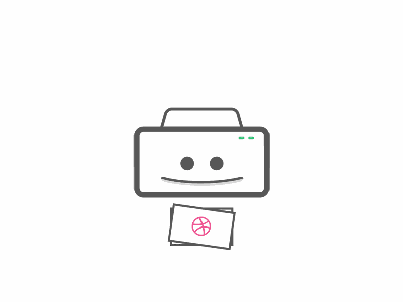 Loading print order animation
